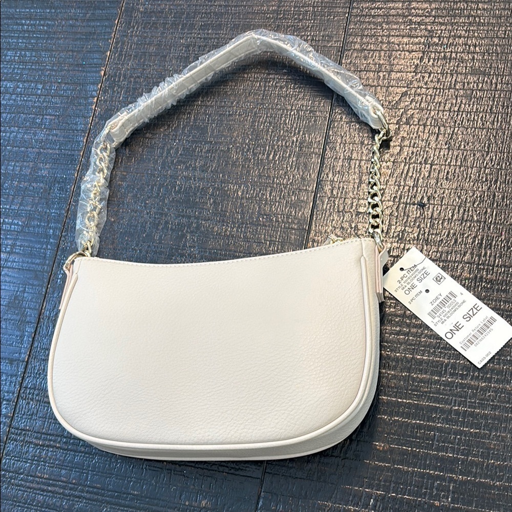 NWT I.N.C. International Concepts Zoiey Mia bag in bone beige Shoulder Bag